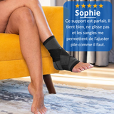 Support de cheville avec maintien ajustable